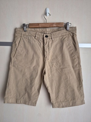 Zara Man men's shorts used, beige, size L