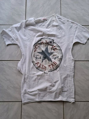 All Star summer blouse used, with pockets, white, size L