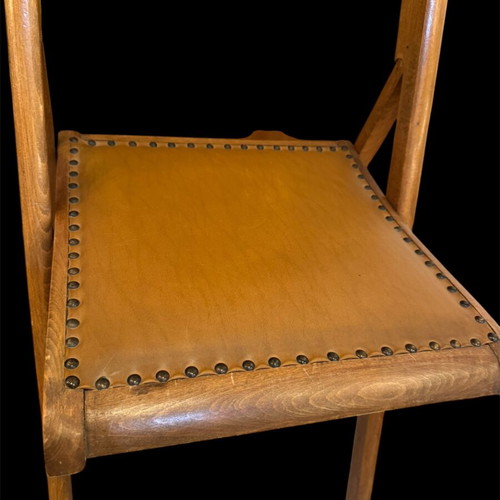 Mid Century Solid Wood Chair Greek Made used