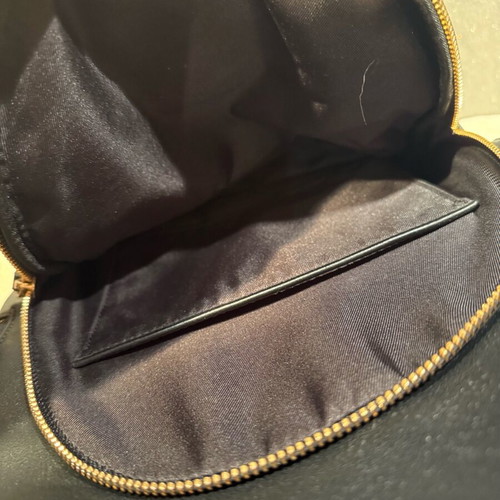 Liu Jo Black Leather Backpack like new with Stud & Jewel Details