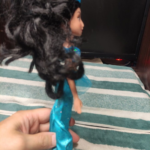 Hasbro Disney Royal Shimmer Princess Jasmine doll used, good condition