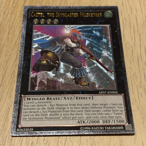 Castel The Skyblaster Musketeer AP07 Yugioh TCG used