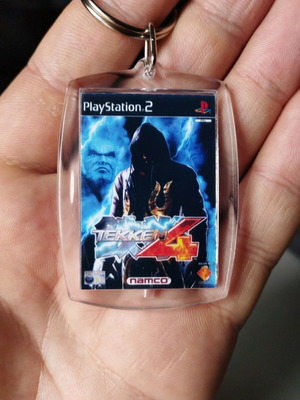 Tekken 4 PlayStation 2 PS2 acrylic keychain