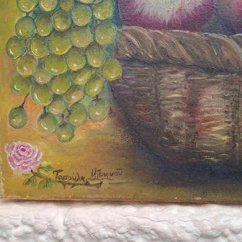Oil painting canvas 50x70 cm like new