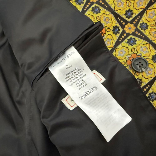 Alexander McQueen blazer new with Kaleidoscope Jacquard pattern