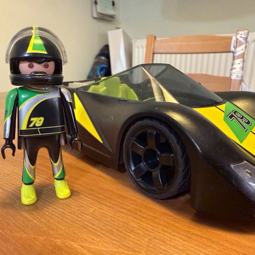Playmobil RC turbo racer used, only for collectors