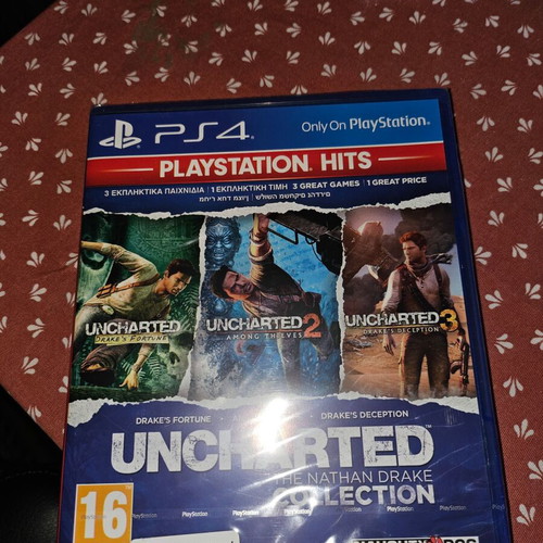 Ps4 games new, 6 pieces with Uncharted Nathan Drake Collection