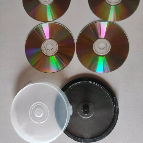 Set of 7 blank CDs and 1 bonus CD like new with case