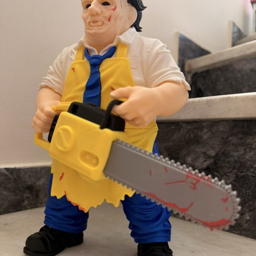 Leatherface The Texas Chainsaw Massacre 3D printed figure 30 cm