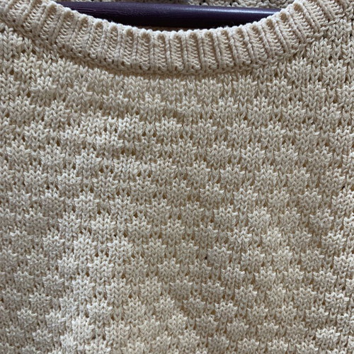PIMKLE women's knitted sweater like new, beige, size M