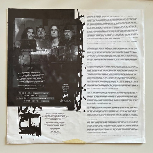 Machine Head Burn My Eyes LP used thrash metal 1994 first edition