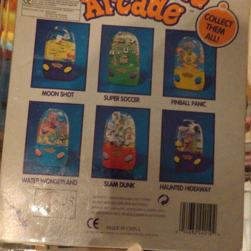 Aqua Sonic electronic water game sealed, 1990s toy