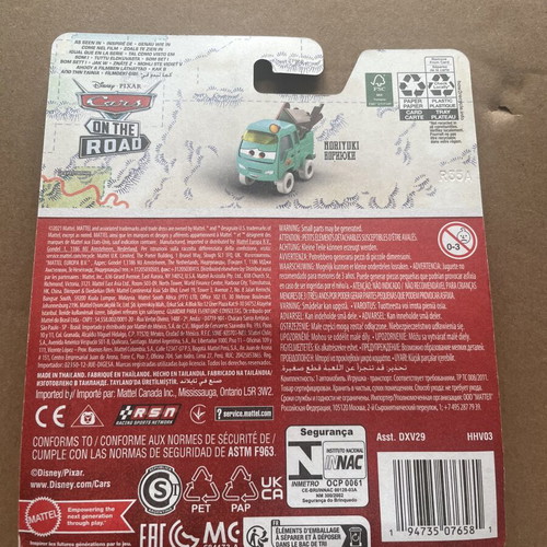 Disney Cars Noriyuki toy car new, sealed