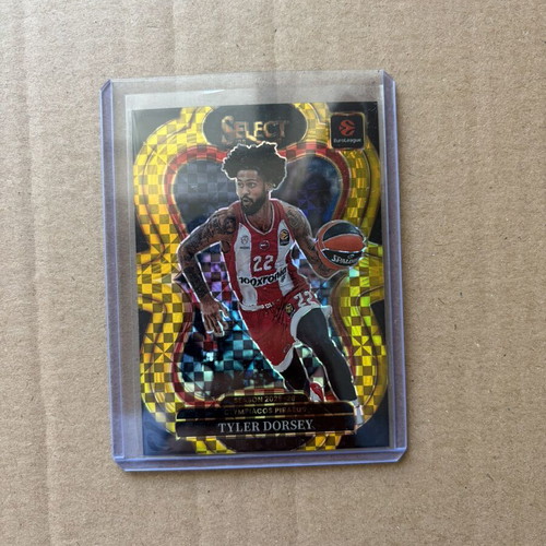 Panini Select EuroLeague Mezzanine Tyler Dorsey /10 Olympiacos card like new
