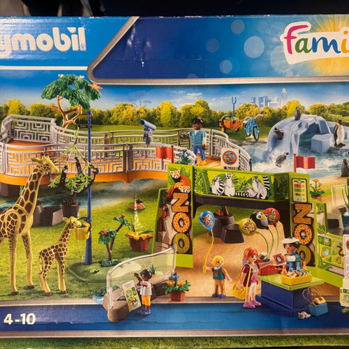 Playmobil Family Fun 70341 used, Big Zoo Set