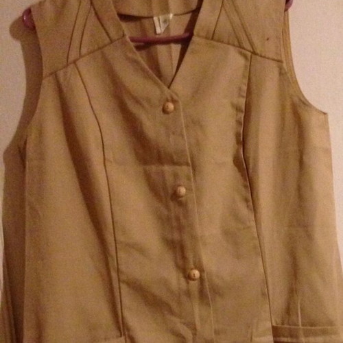 Vintage dress No48 new, beige