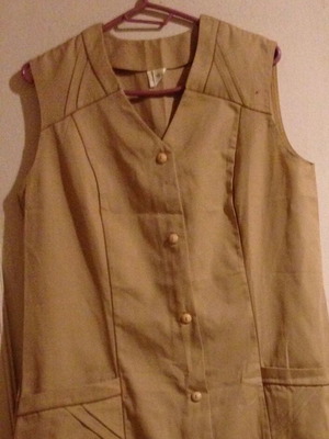 Vintage dress No48 new, beige