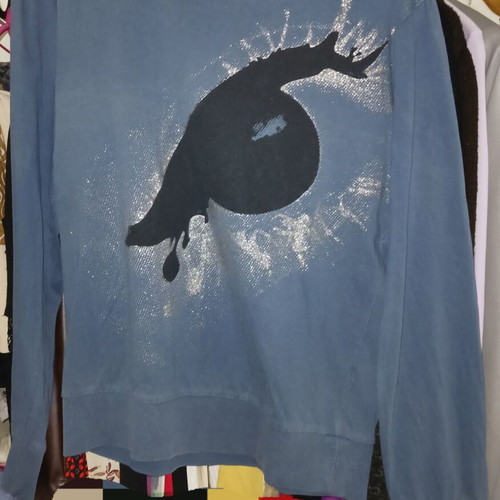 Sprider Aggressive women's long-sleeve shirt like new, blue and black