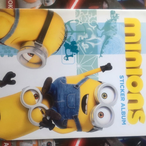 Sticker albums Top Speed, Minions, Star Wars, Rabbids new, pack of 6