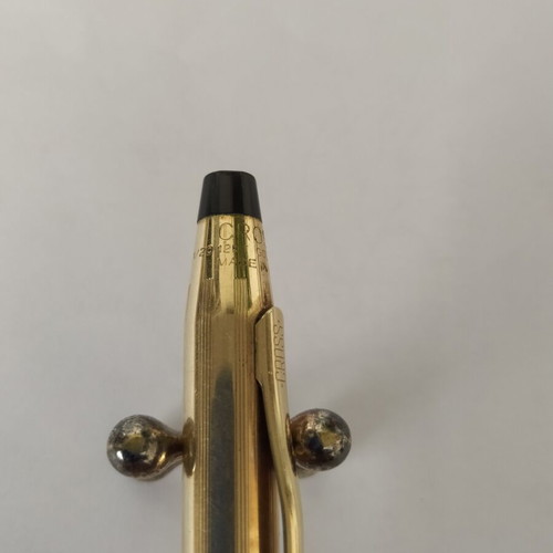 Cross Century Classic rollerball 12kt used with Texaco logo