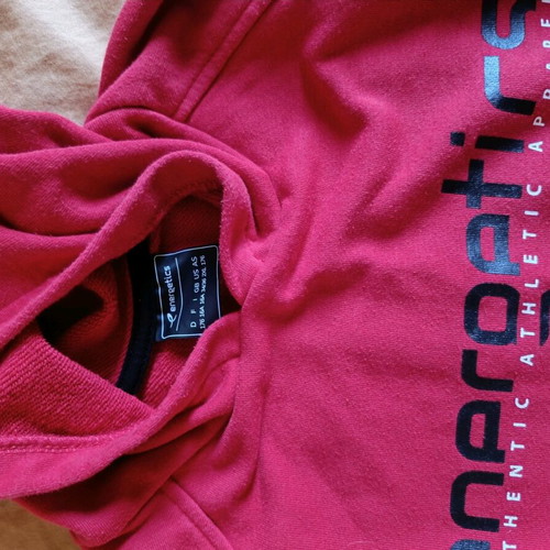 Energetics sweatshirt size 176 like new, red