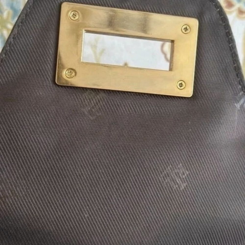 Ralph Lauren Vintage Leather Shoulder Bag like new, dark brown