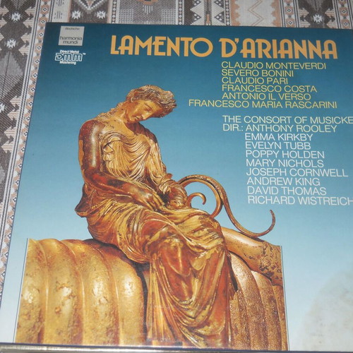 Lamento d'Arianna 2 LP box used, classical music