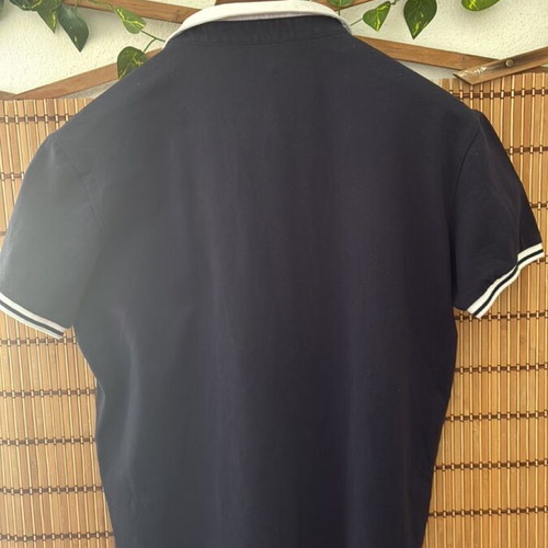 Men's short-sleeve shirt black size L like new