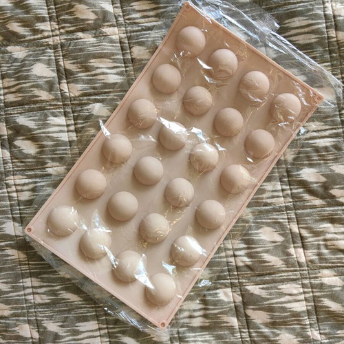 Molds for confectionery new, small sphere