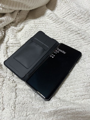 OnePlus 7 Pro 6/128 σαν καινούργιο, μαύρο, με θήκη wallet