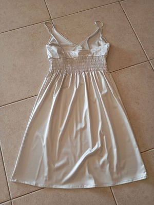 Zara satin dress new, size S, coral color