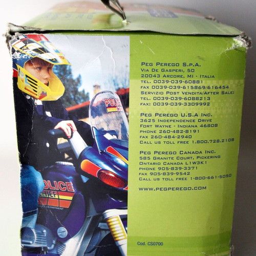 Vintage Peg-Perego Moto Cross Helmet new, made in Italy