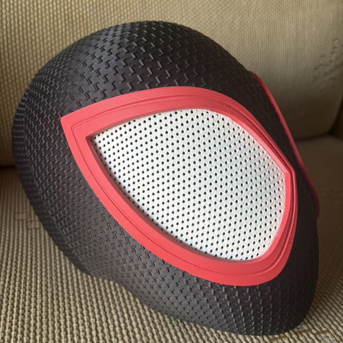 Spider-Man Miles Morales wearable mask with magnets