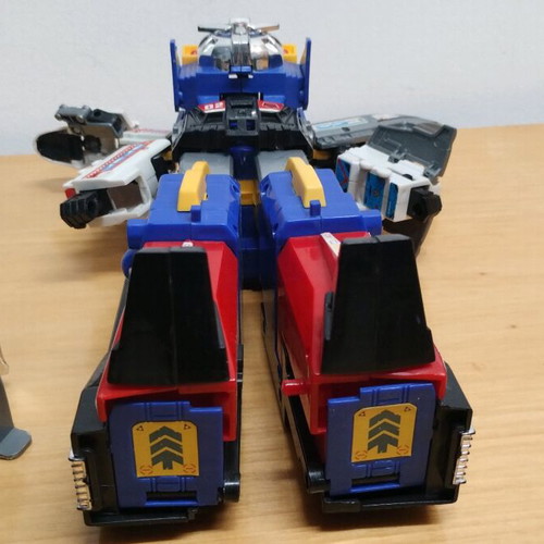 Vintage KO Transformers Megazord Tarot Train Robot, 30cm, 90s China