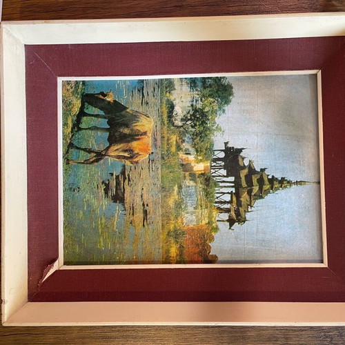 Vintage frame used