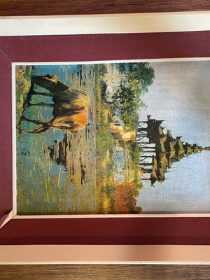 Vintage frame used