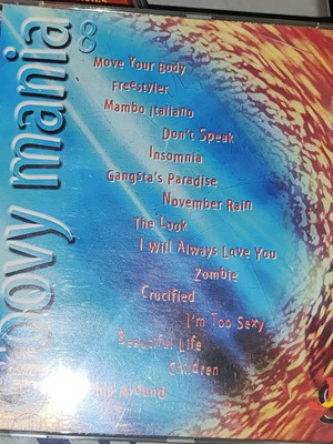 Groovy mania 2 CD πακέτο με αγαπημένα ξένα τραγούδια