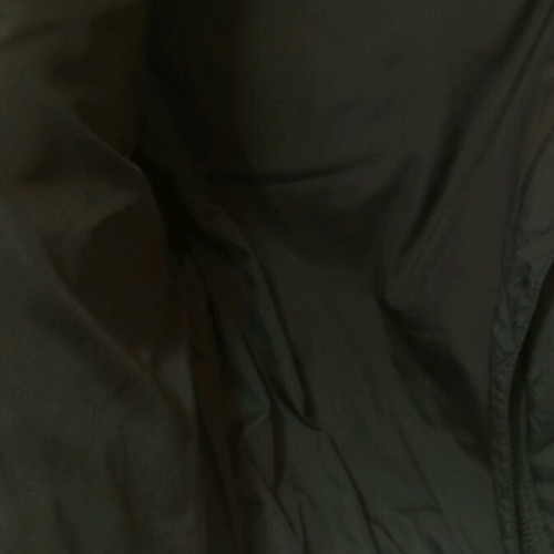 Cropped jacket used, black, Stradivarius, size S