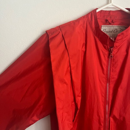 Vintage jacket red size S used with boosted shoulders