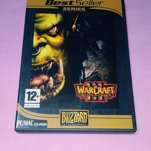 War Craft Reign of Chaos CD ROM new strategy game for PC