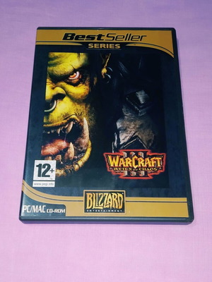War Craft Reign of Chaos CD ROM new strategy game for PC
