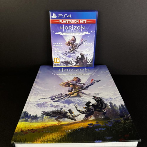 Horizon Zero Dawn Complete Edition Strategy Guide σκληρόδετο σαν καινούργιο με δώρο παιχνίδι PS4