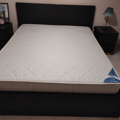 IKEA double bed 180x200 cm with mattress