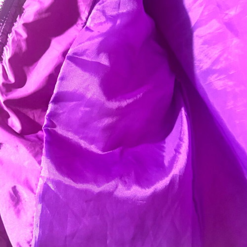 Puffer jacket with hood Levure purple like new