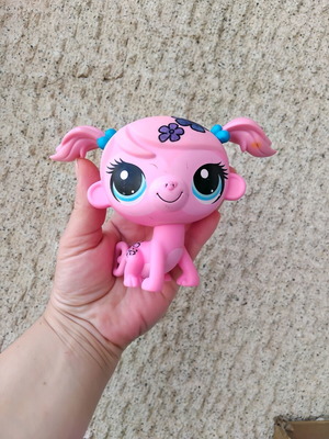 Hasbro Littlest Pet Shop Deco Pet Minka Mark jumbo μέγεθος σαν καινούργιο