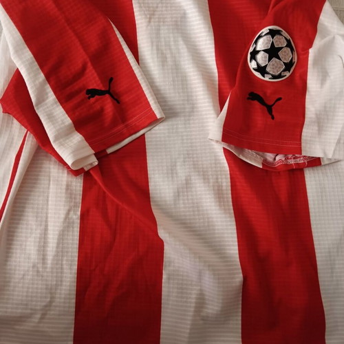 Authentic Olympiakos 2000 XL jersey like new with Champions League badge