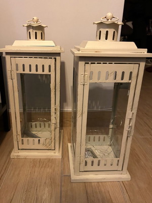 Decorative lantern set like new