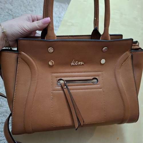 KEM handbag tan used
