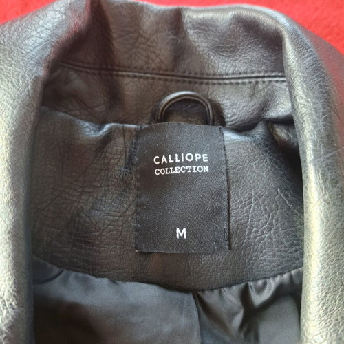Calliopi Leather Jacket new gothic style with studs size M