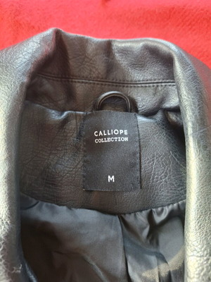 Calliopi Leather Jacket new gothic style with studs size M